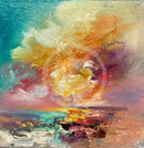 Yellow Shadows - ORIGINAL Oil Painting by Anna Schofield