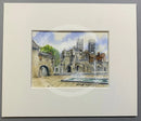 York Minster from Exhibtion Square - Natalja Olejnicka ORIGINAL WATERCOLOUR