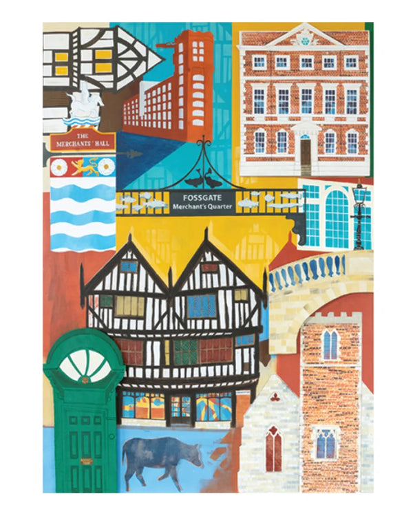 South Quarter, York - a Limited Edition Print of York by Ric Liptrot