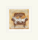 The Snuggle Seat LIMITED EDITION by Sam Toft mounted