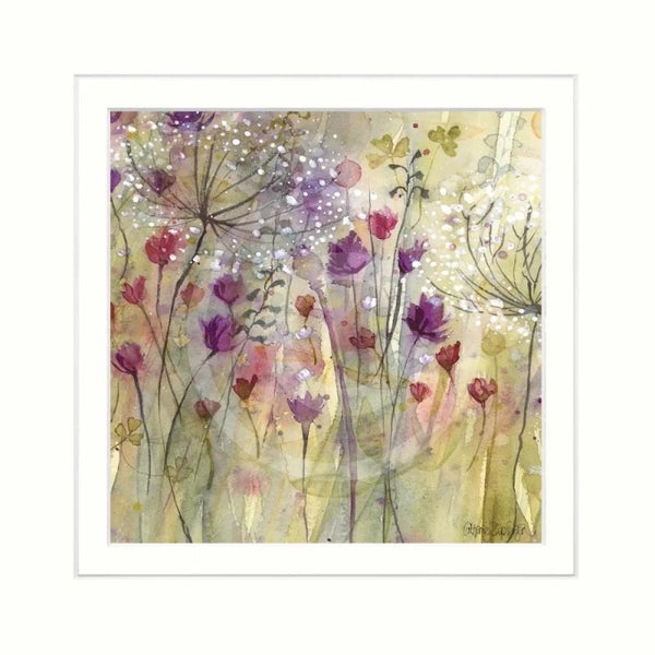 Spring Floral Pods 2 By Catherine Stephenson Mounted Miniature