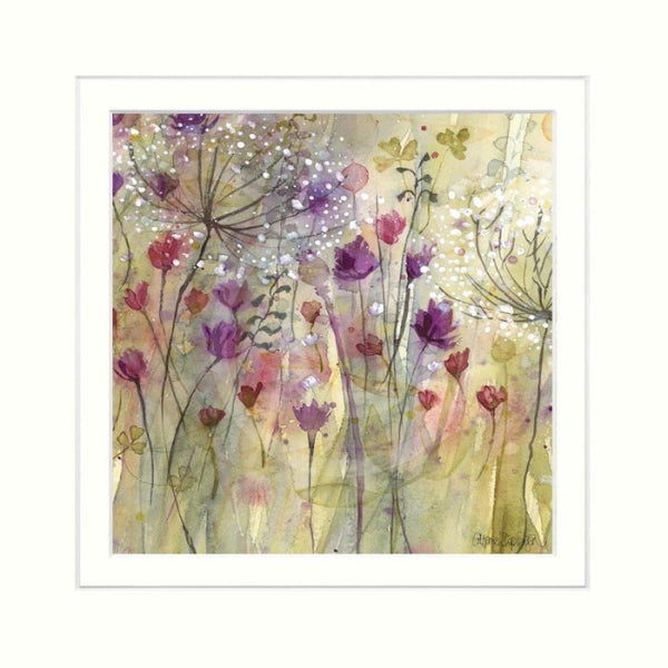 Spring Floral Pods 2 By Catherine Stephenson Mounted Miniature