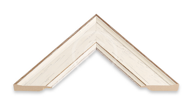 Square Frames: Distressed Pastel White (Band C)