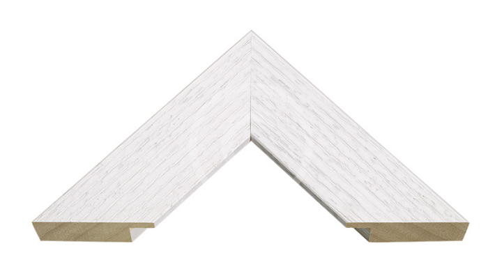 Square Frames: Large Linear White (Band C)