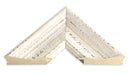 Square Frames: Wide Distressed White (Band F)
