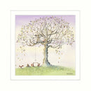 Squirrel Story 2 By Catherine Stephenson Mounted Miniature