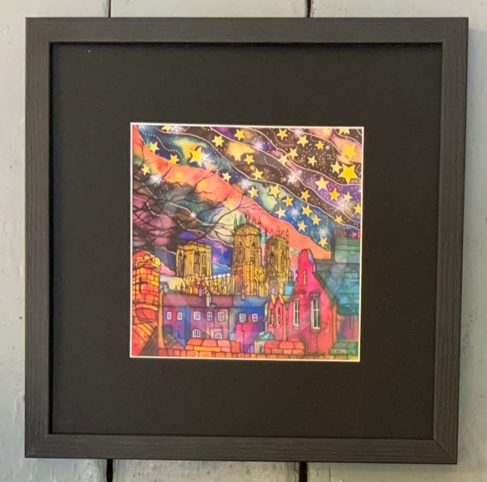 Starry Starry Night by Jonathan Williams, framed in black