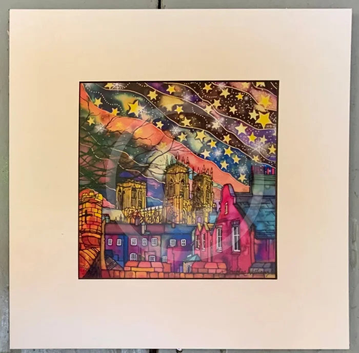 Starry Starry Night by Jonathan Williams, white mount