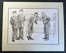 Storm in a Teacup (Porridge) Print  by Jonathan Roberts Black Core Mount