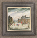 Street Football by John Wood – Framed Limited Edition Print - Art Print