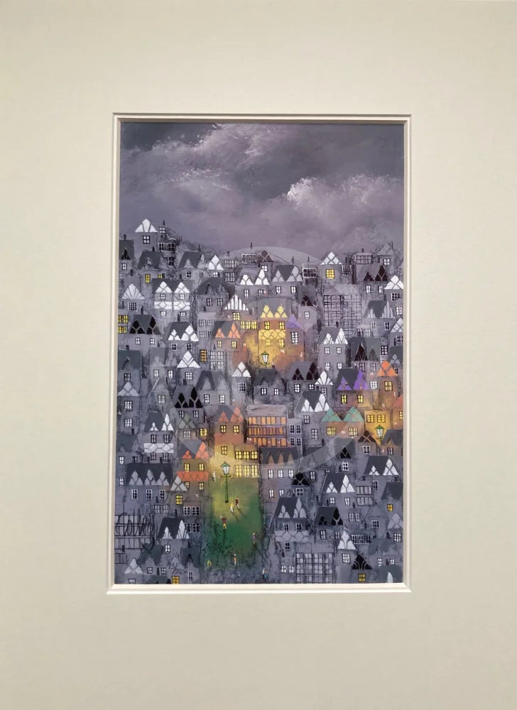 Street Light, Signed Limited Edition by Bill Tolley