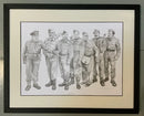 Stupid Boy (Dad's Army) print by Jonathan Roberts framed and mounted 40x50cm