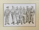 Stupid Boy (Dad's Army) print by Jonathan Roberts Mounted 40x50cm