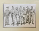 Stupid Boy (Dad's Army) print by Jonathan Roberts Mounted 40x50cm