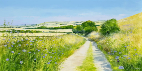 Summer on the Downs LIMTED EDITION by Heather Howe