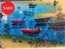 Summertime - ORIGINAL by Sue Elswick Detail