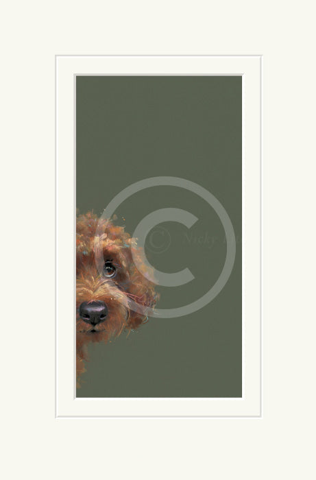 Taking a Peek by Nicky Litchfield Limited Edition Print