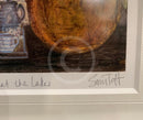 Tea Break at the Lakes by Sam Toft - Framed Limited Edition SECONDARY MARKET Detail