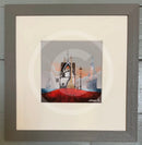 The Anchor by Gary Walton Framed Groove Medium Grey 