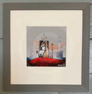 The Anchor by Gary Walton Framed Groove Medium Grey 