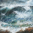 The Angry Sea Miniature Giclee Print By Paul Freeman Art Print