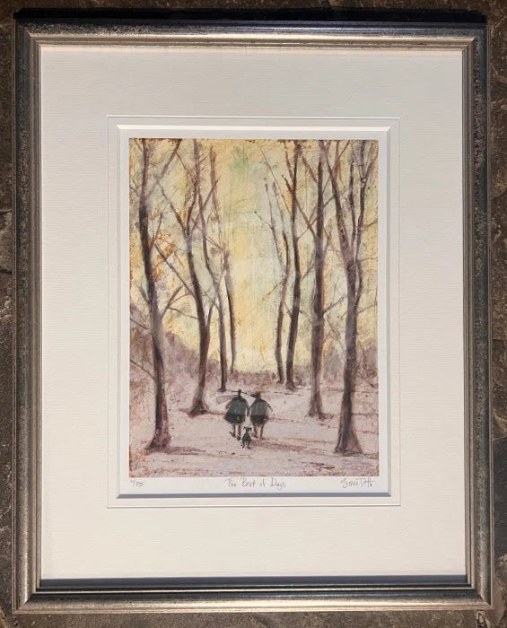 The Best of Days by Sam Toft - Framed Limited Edition SECONDARY MARKET *