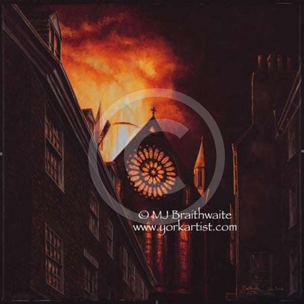 The Fire From Minster Gates By Mark Braithwaite
