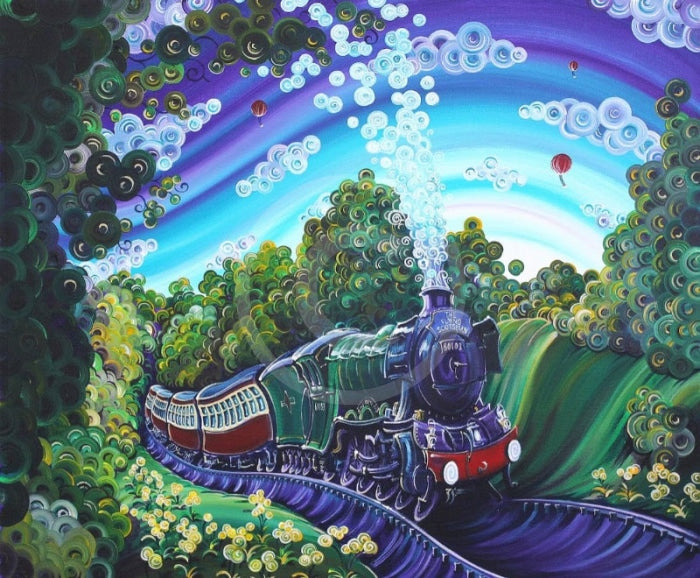 The Flying Scotsman Limited Edition Railway Print by Rayford