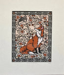 The Fox & The Crow:  Giclée Print by Anna Cook