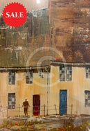 The Holliday Village Original Painting By Allan Morgan