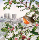 The Holly And York Minster By Mark Braithwaite
