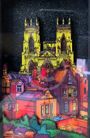 The Jewel of York, 5x7” Miniature 3D Frame by Jonathan Williams Starry Sky
