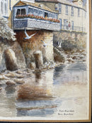 The Lobster Pot, Mousehole, Cornwall - Sam Burden ORIGINAL WATERCOLOUR - detail