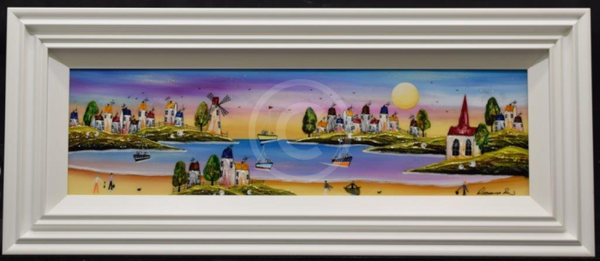 The Long Days of Summer (10x35”) ORIGINAL PAINTING by Rozanne Bell