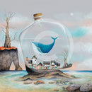 The Lost City by Gary Walton Framed Limited Edition Canvas Block Print