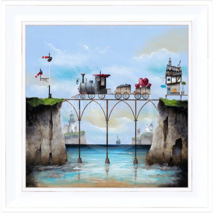 The Love Train by Gary Walton Framed Limited Edition Canvas Print