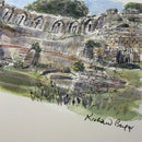 The Multangular Tower, York, Richard Briggs ORIGINAL WATERCOLOUR