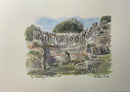 The Multangular Tower, York, Richard Briggs ORIGINAL WATERCOLOUR