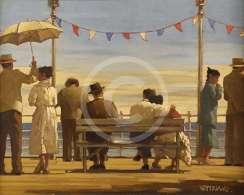The Pier by Jack Vettriano
