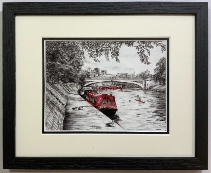 The Red Boats, FRAMED by Mark Braithwaite