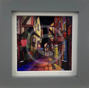 The Shambles Miniature 3D Frame By Jonathan Williams Grey