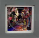 The Shambles Miniature 3D Frame By Jonathan Williams Grey