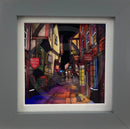 The Shambles Miniature 3D Frame By Jonathan Williams Grey