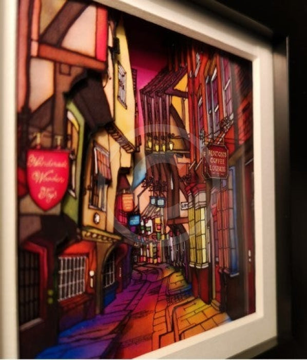 The Shambles, Miniature 3D Frame by Jonathan Williams - layer detail 