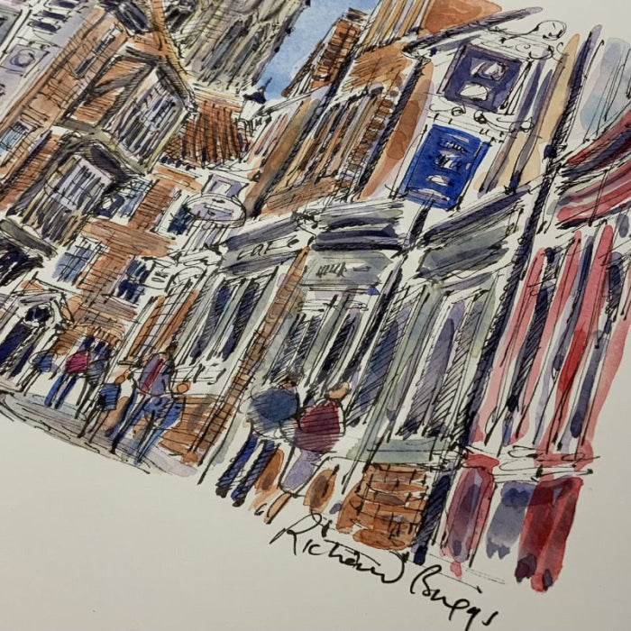 The Shambles, York, Richard Briggs ORIGINAL WATERCOLOUR