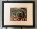 The Singing Butler by Jack Vettriano mounted miniature Mounted