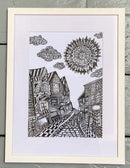 The Tangled Shambles, York by Emily Child - Print of York