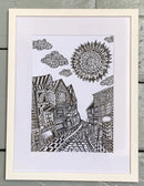 The Tangled Shambles, York by Emily Child - Print of York