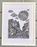 The Tangled Shambles, York by Emily Child - Print of York