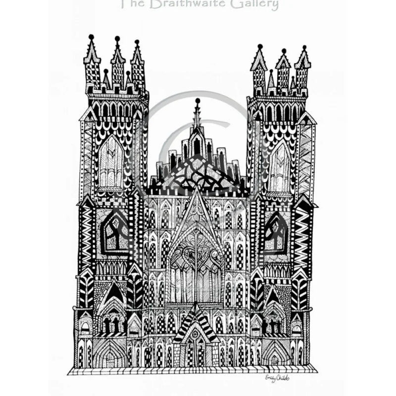 The Tangled Towers, York Minster by Emily Child